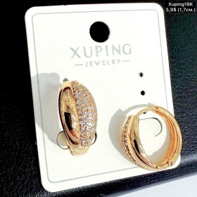 Сережки Xuping18К 20547 (1.7см)